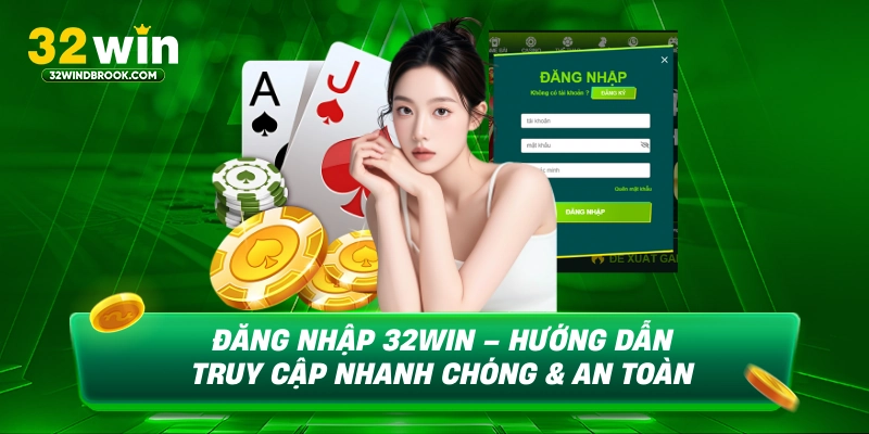 Đăng nhập 32win hướng dẫn truy cập nhanh chóng an toàn